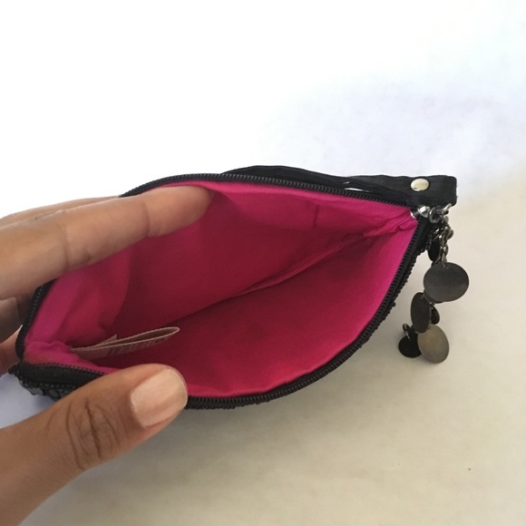 Black Sequin Wristlet - Picture 4 of 6